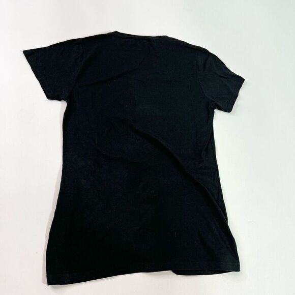 Guns N' Roses Split Skulls Graphic T-Shirt Youth XL Navy Cotton Short Sleeve - Picture 7 of 8